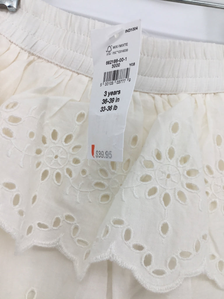Baby Gap Child Size 3 Cream Skirts - girls