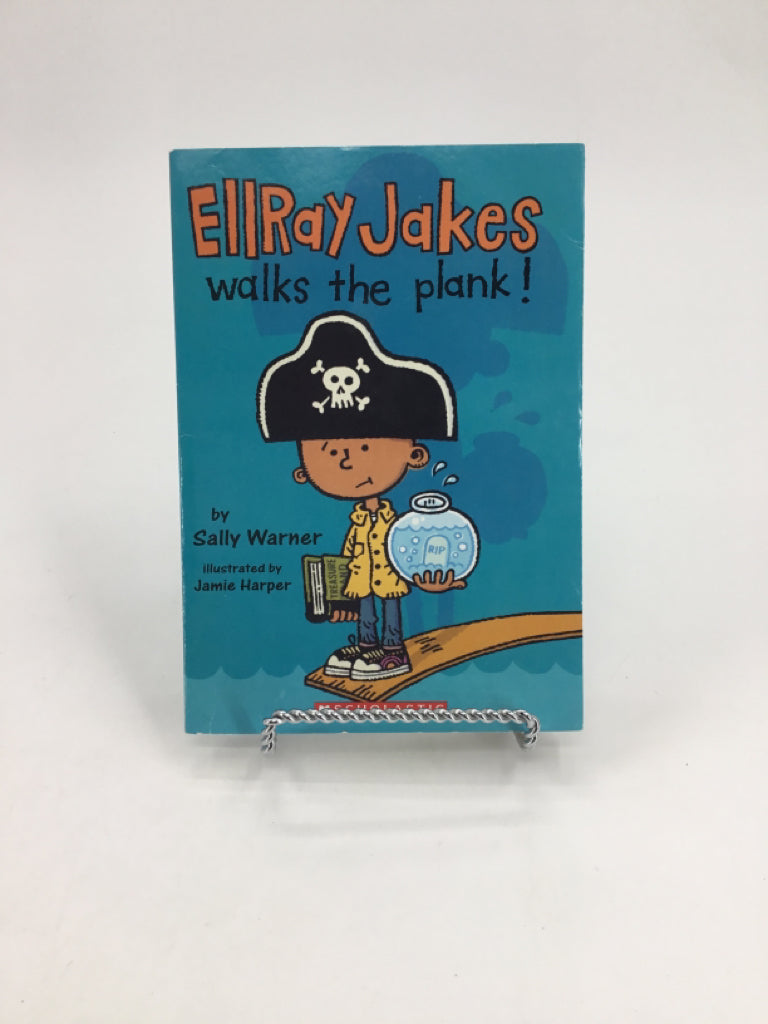 Ellray Jakes Walks the Plank Paperback Book