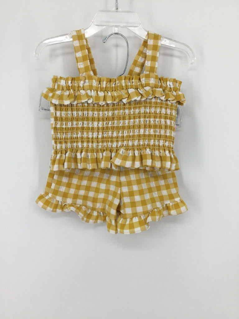 goodlad Child Size 12 Months Yellow Outfit - girls