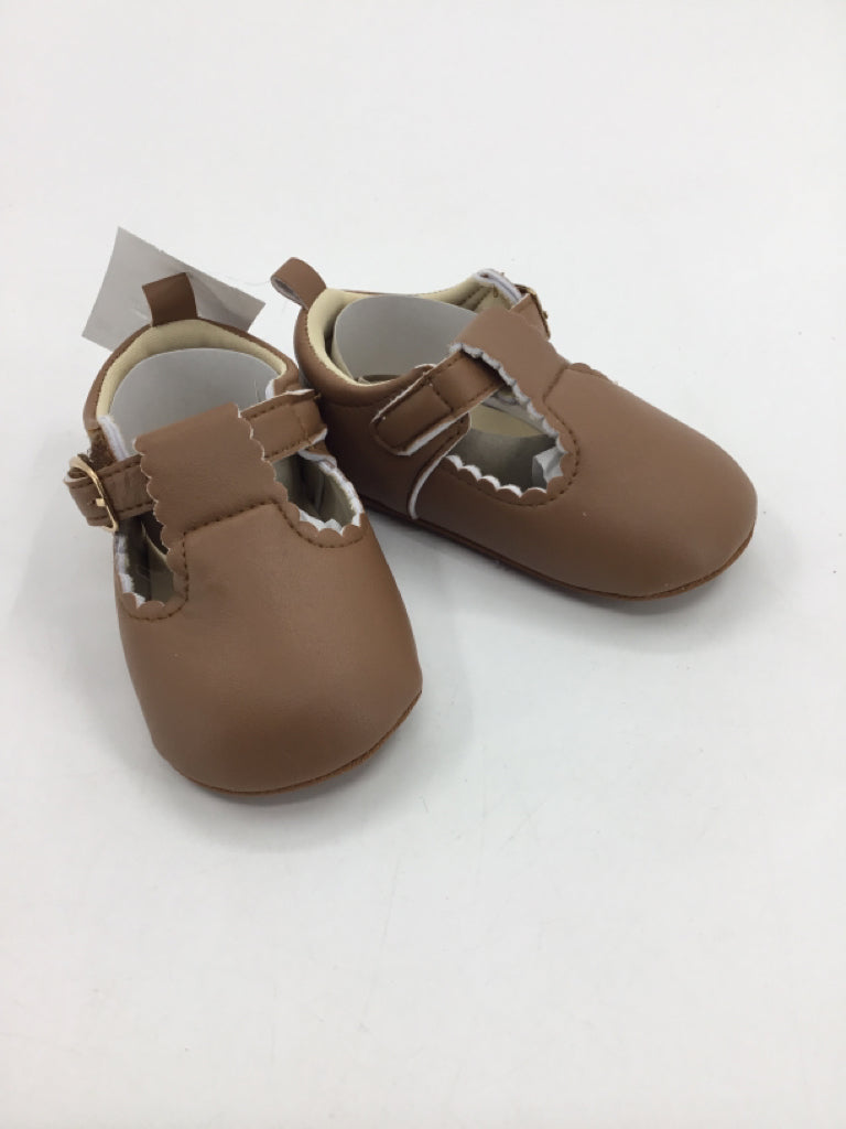 Lucky Brand Child Size 4 Toddler Brown Baby/Walker Shoes