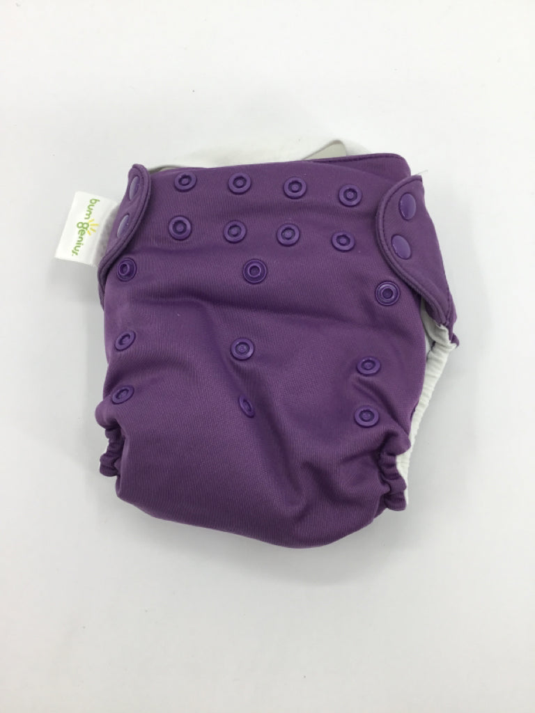 Bum Genius Child Size One Size Purple Solid Pocket Cloth Diaper