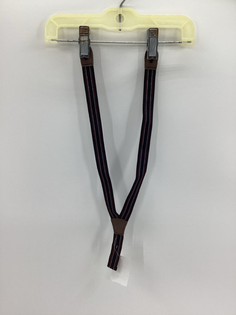 brandless Child Size Child Black Solid Belt/Suspenders
