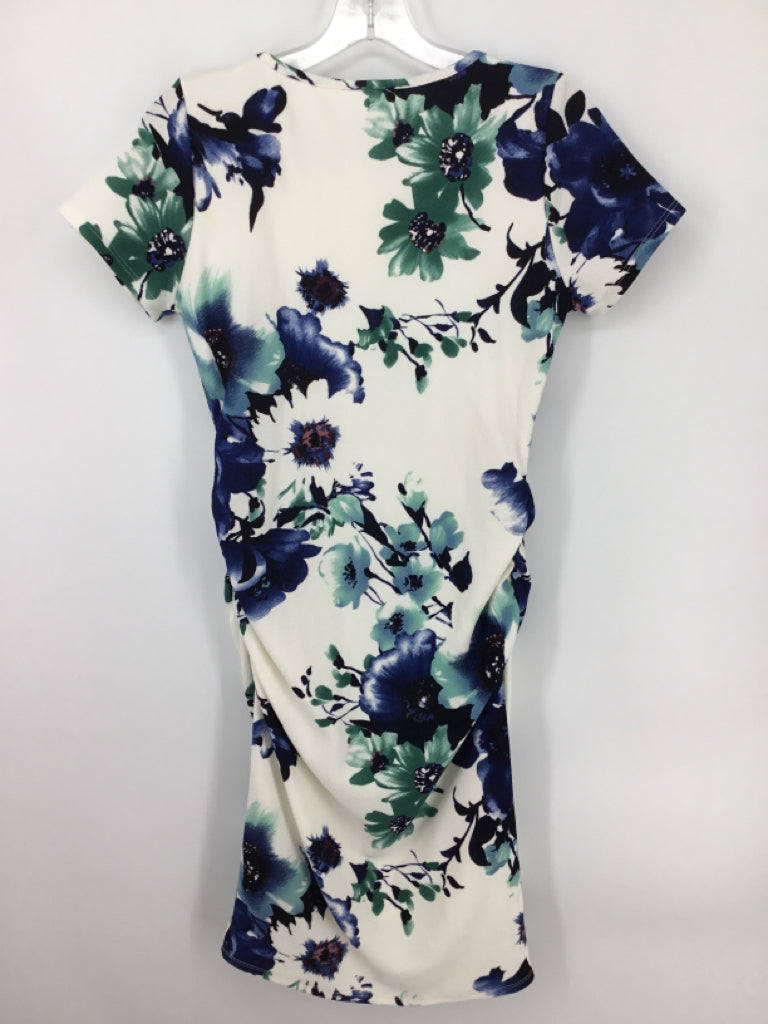Pink Blush Size S Poly Blend Dress - Maternity