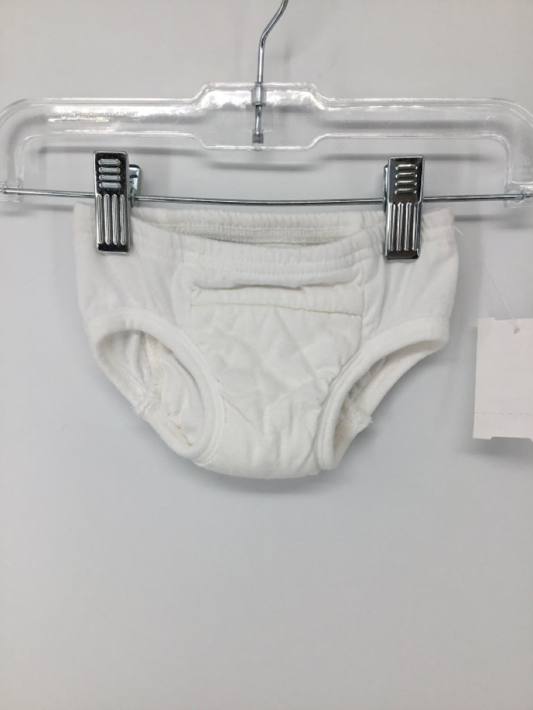 Tiny Trainers Child Size 12 Months White Under Garment - girls