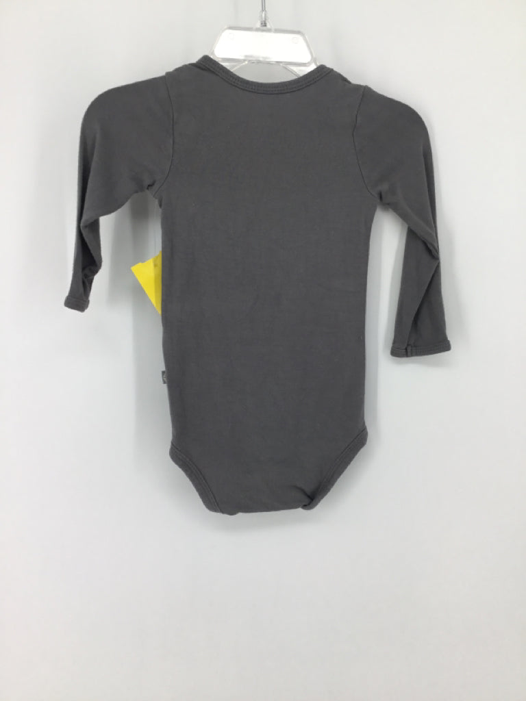 Kyte Child Size 3-6 Months Gray Onesie