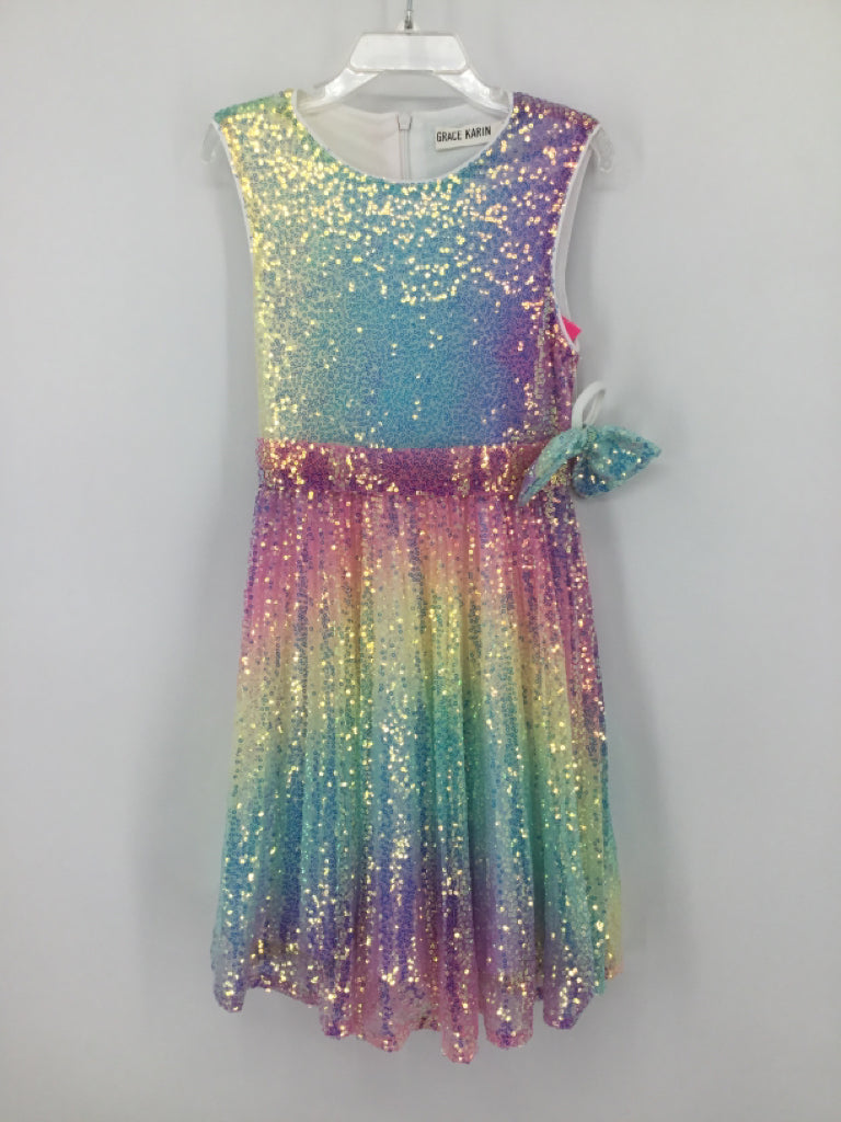 Grace Karin Child Size 6 Multi-Color Dress - girls