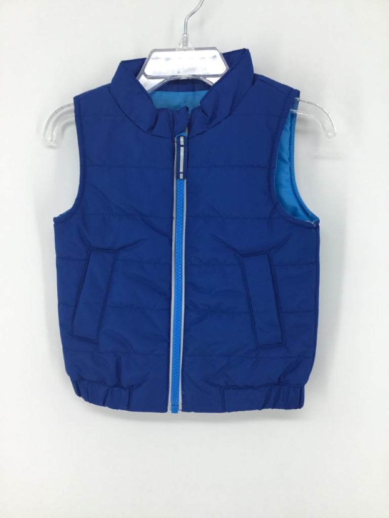 Cat & Jack Child Size 12 Months Blue Solid Outerwear - boys