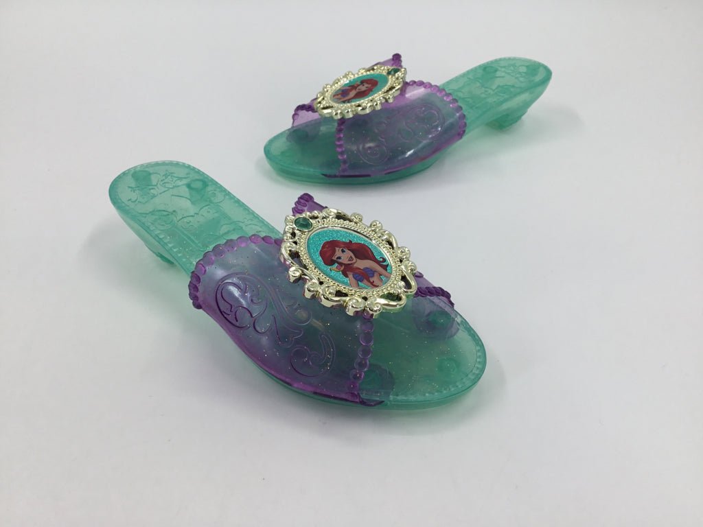 Disney Princess Purple and Teal Dress-up Shoes - Ariel- Ages 3+