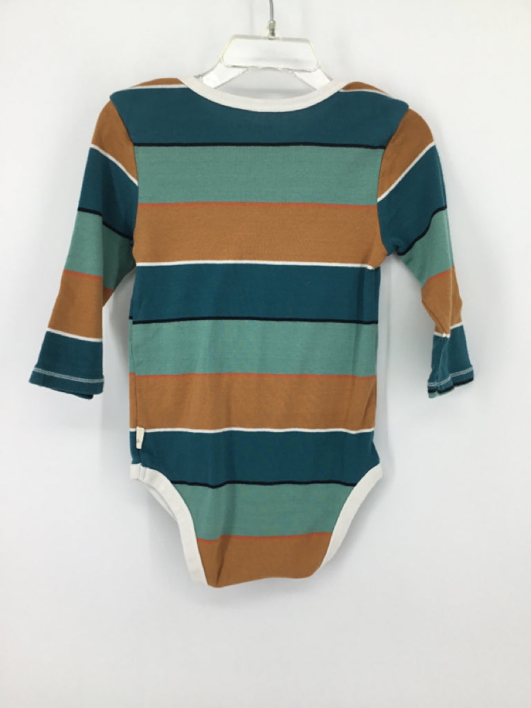 Burt's Bees Baby Child Size 24 Months Teal Onesie