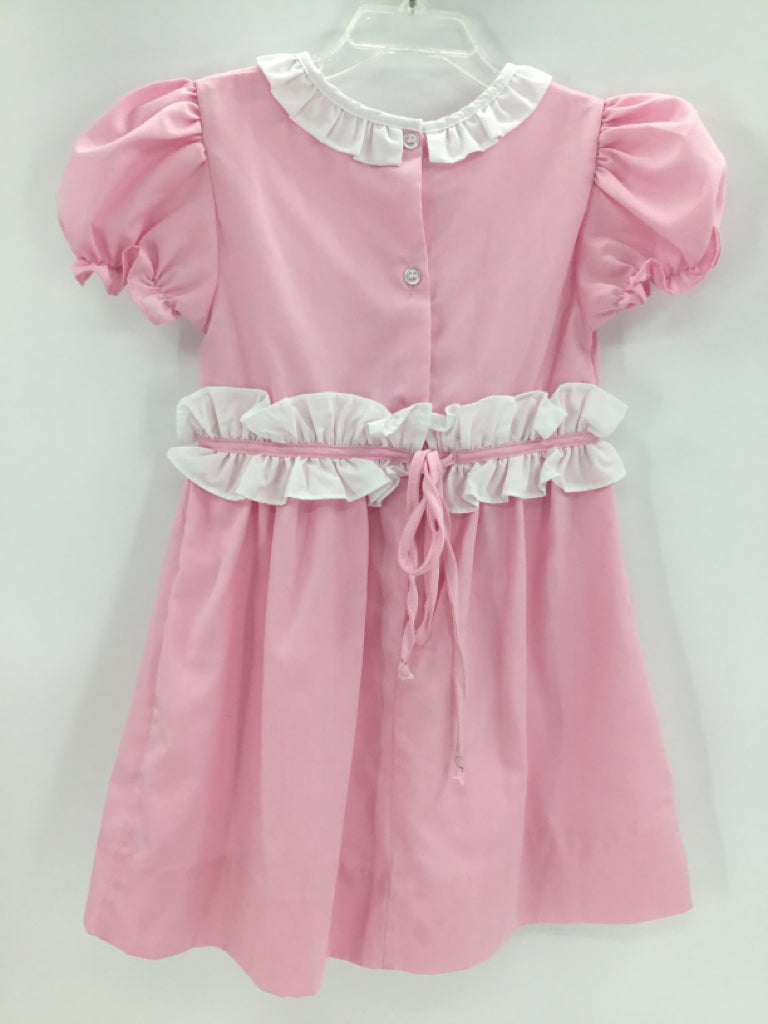 Eliza James Child Size 6 Pink Thanksgiving Dress