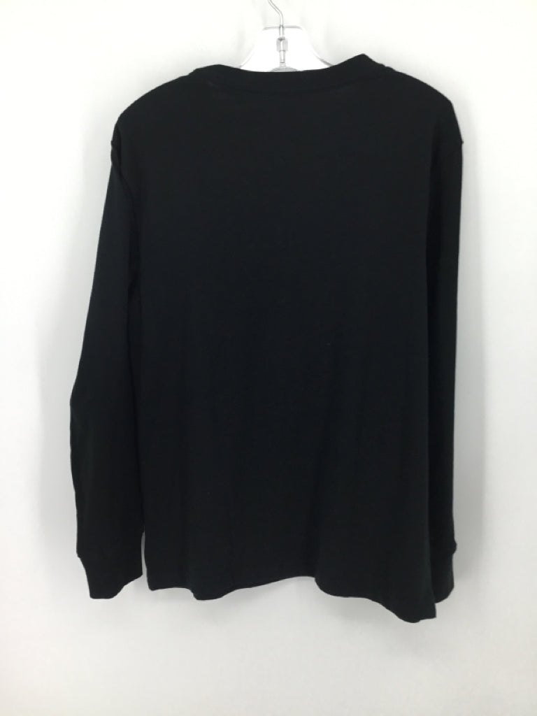 Ralph Lauren Child Size 10 Black Solid T-shirt - boys