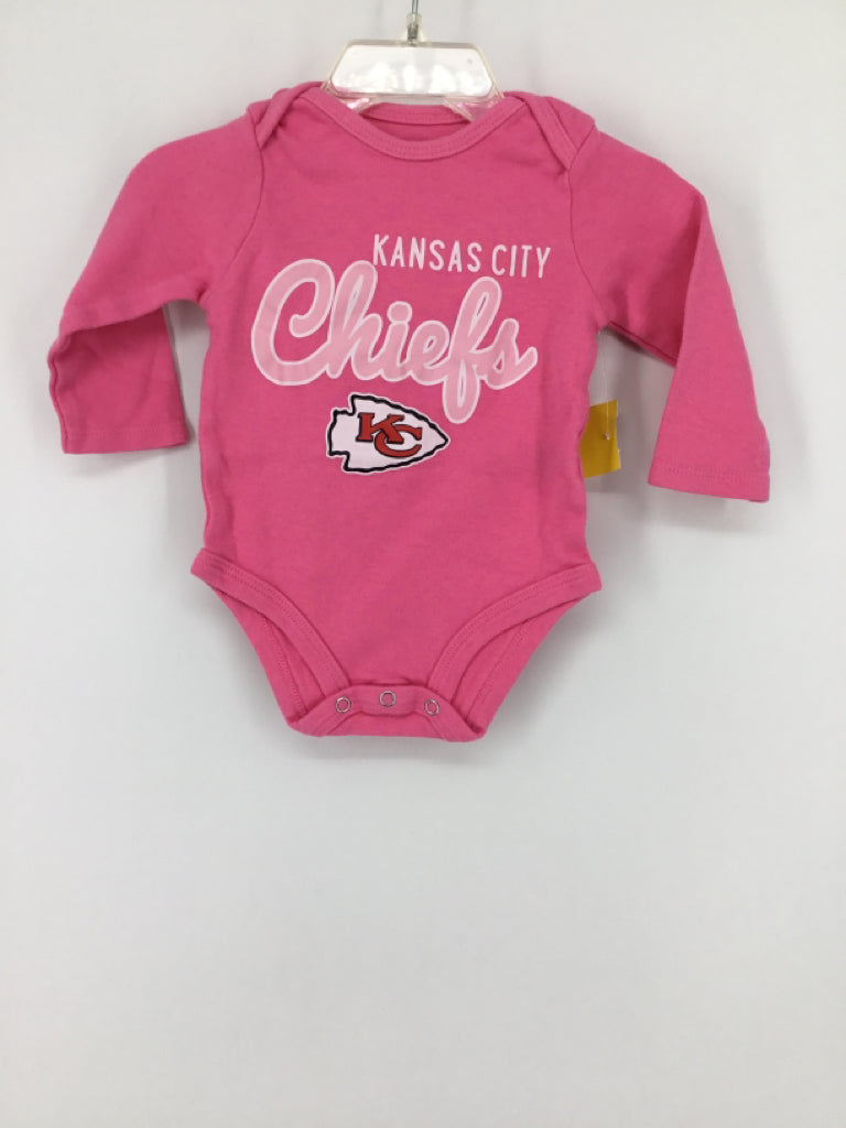 NFL Child Size 3-6 Months Pink Onesie