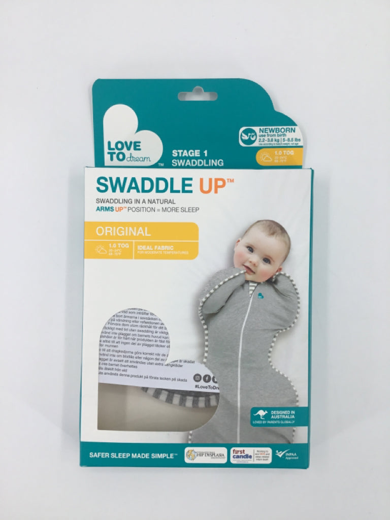 Love to Dream Child Size Newborn Gray Swaddle
