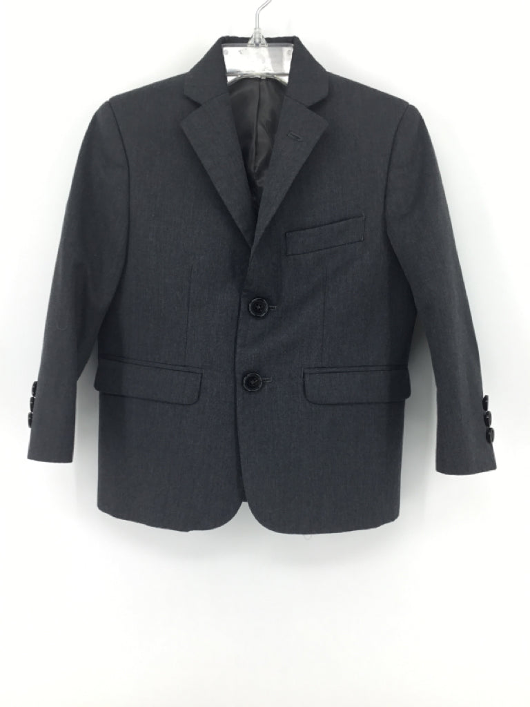 Ralph Lauren Child Size 4 Gray Solid Blazer - boys