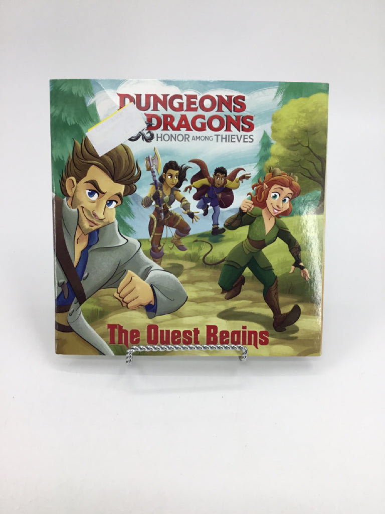 Dungeons and Dragons Honor Among Thieves The Quest Begins Paperback Book