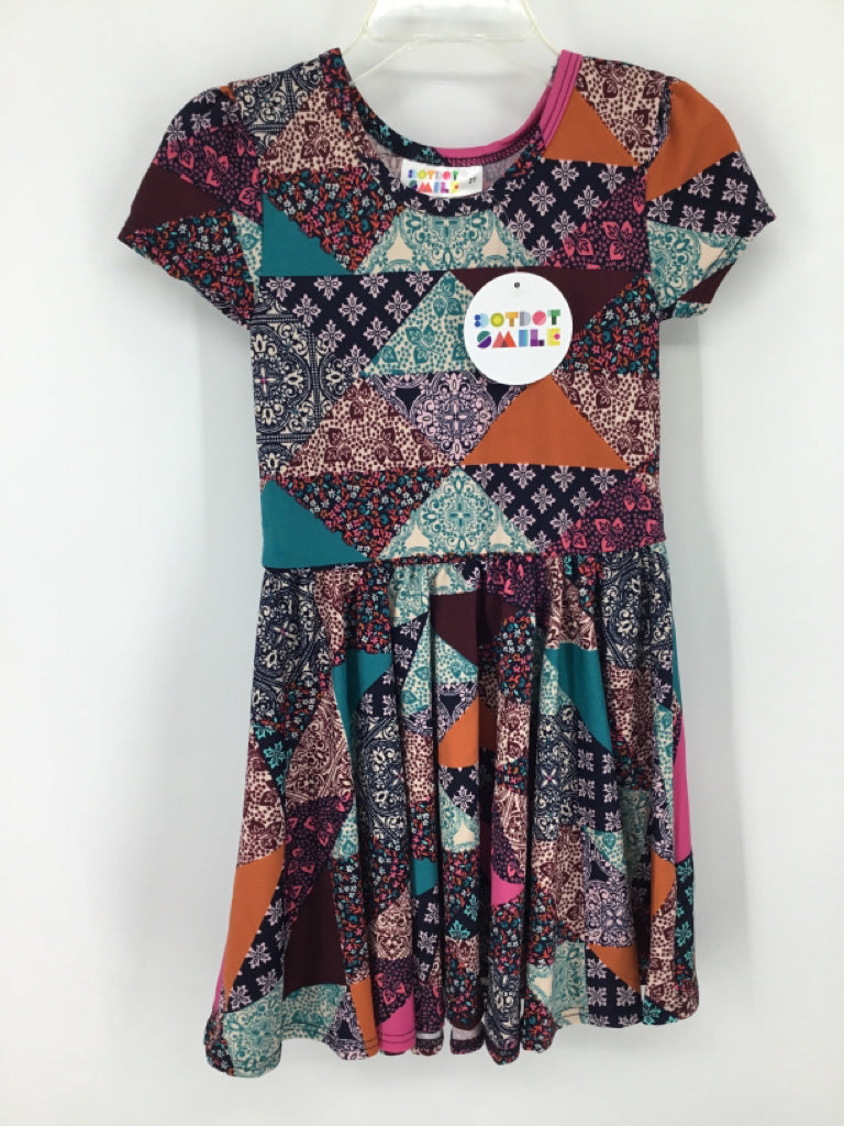 Dot Dot Smile Child Size 2 Multi-Color Dress - girls