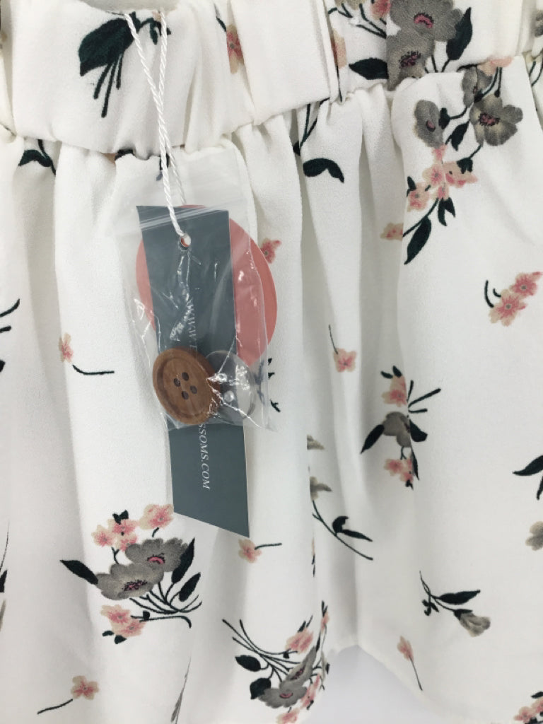 Bailey Bloosoms Child Size 2 White Dress - girls