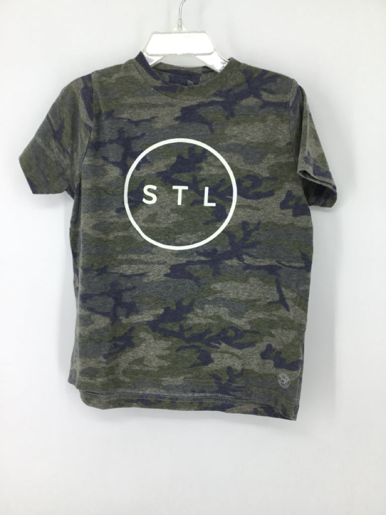 Arch Apparrel Child Size 4 Gray Camoflage T-shirt - boys