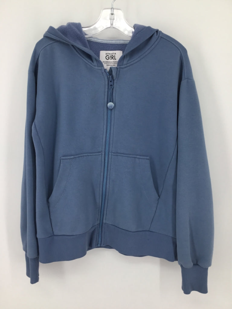 Athleta Girl Child Size 12 Blue Hoodie - girls
