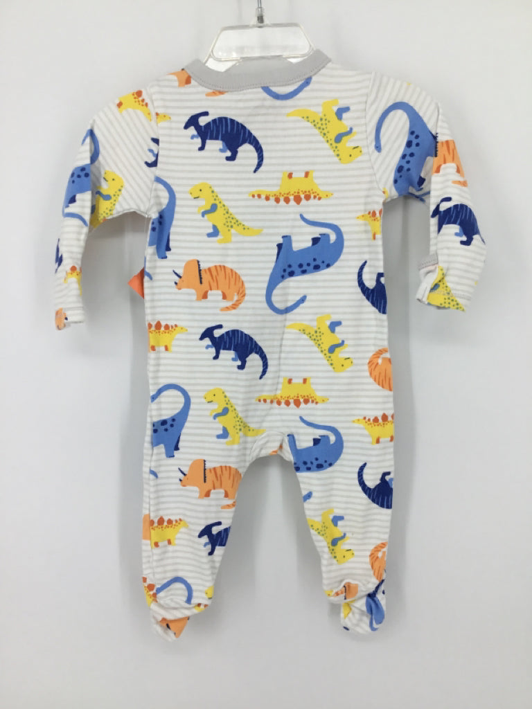 Old Navy Child Size 3-6 Months Blue Sleepers