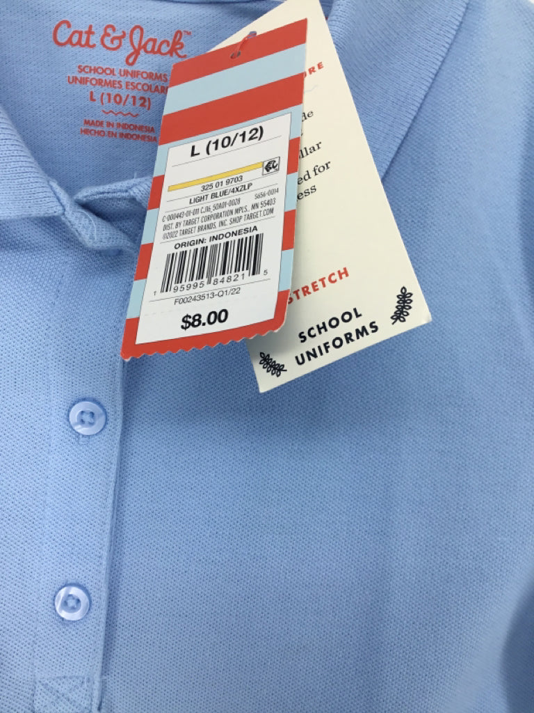 Cat & Jack Child Size 10 Blue Shirt - girls