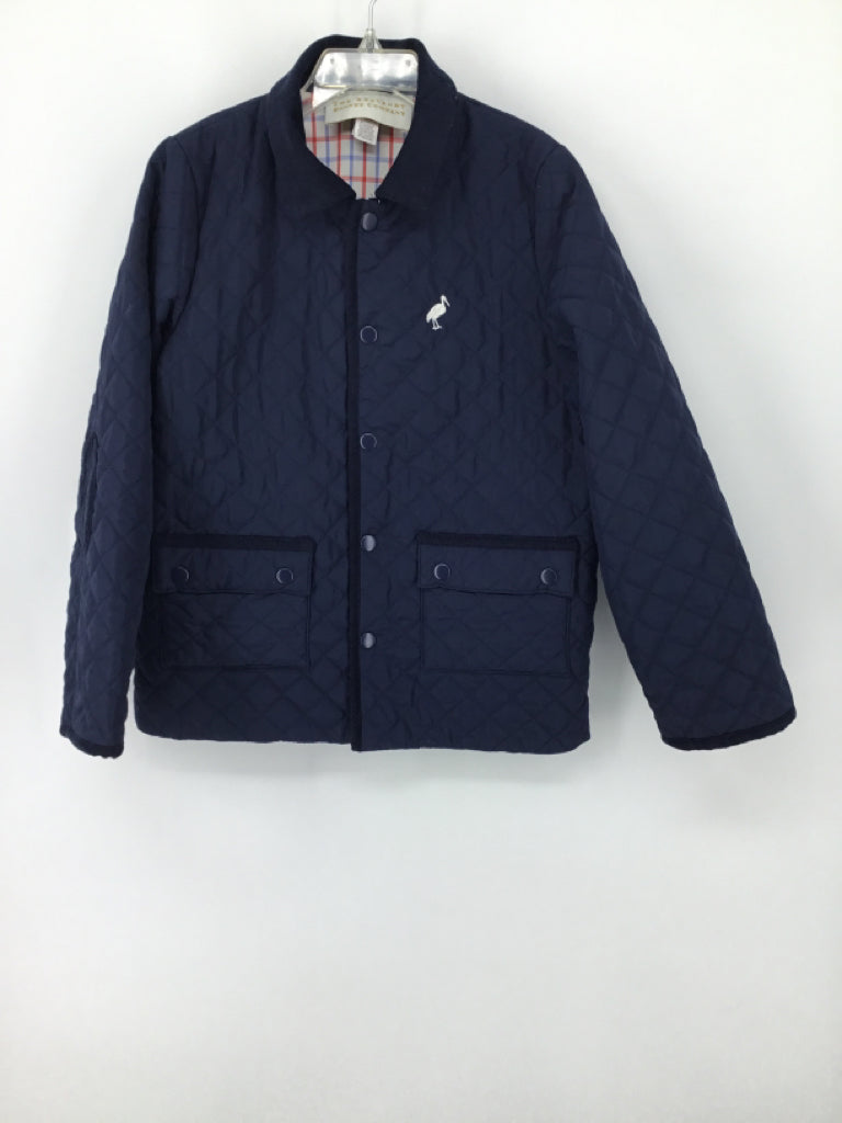 The Beaufort Bonnet Co Child Size 7 Navy Solid Outerwear - boys
