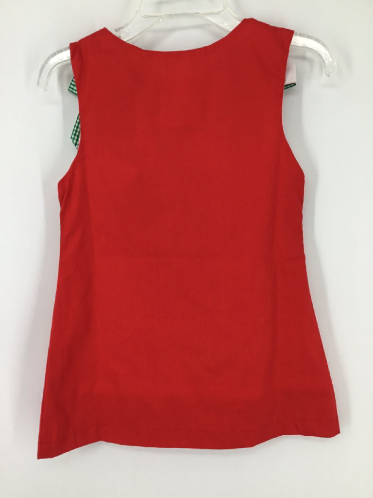 Lil Cactus Child Size 6-12 Months Red Christmas Dress