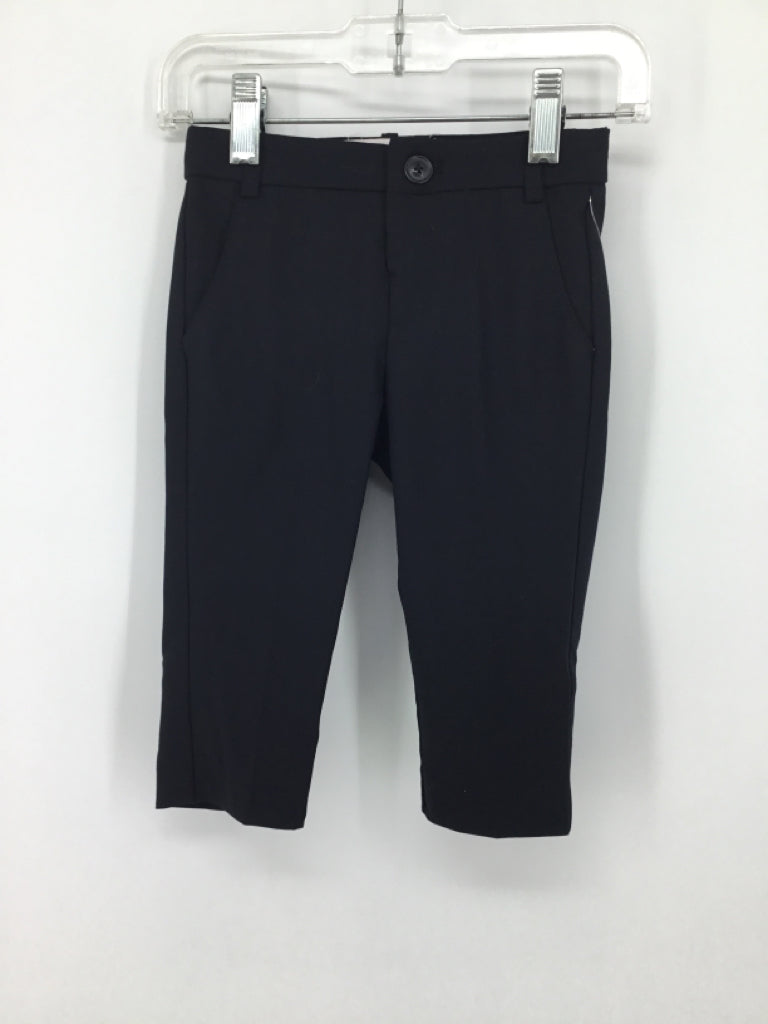 Zara Child Size 9-12 Months Black Solid Pants - boys