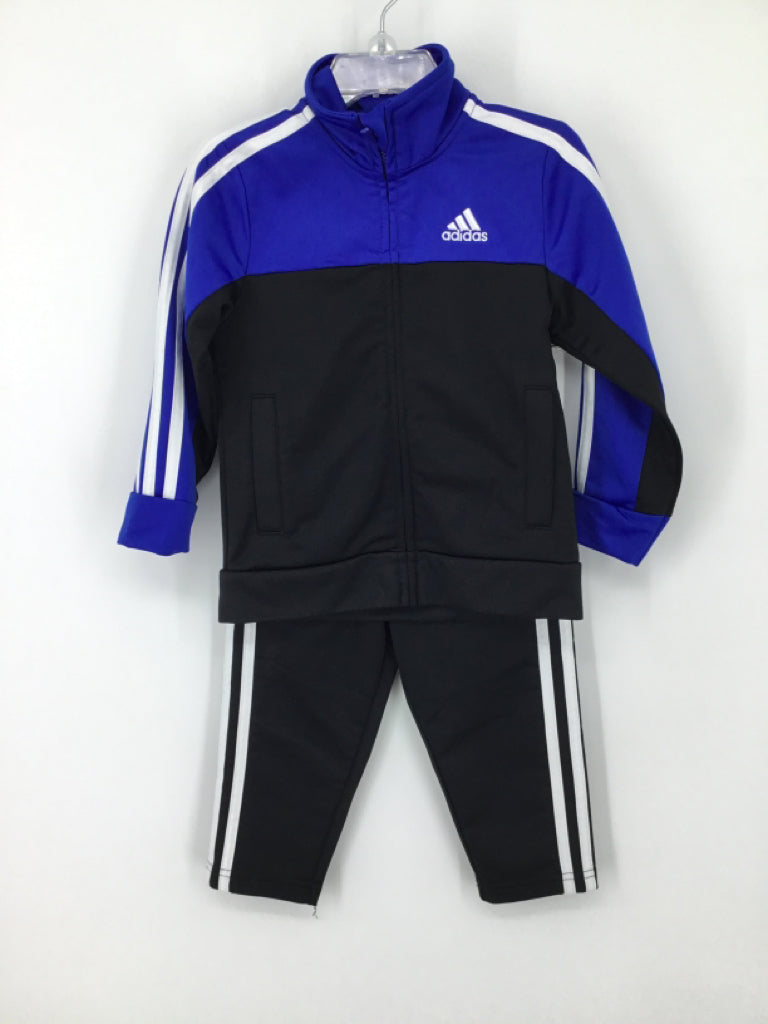 Adidas Child Size 2 Blue Solid Outfit - boys