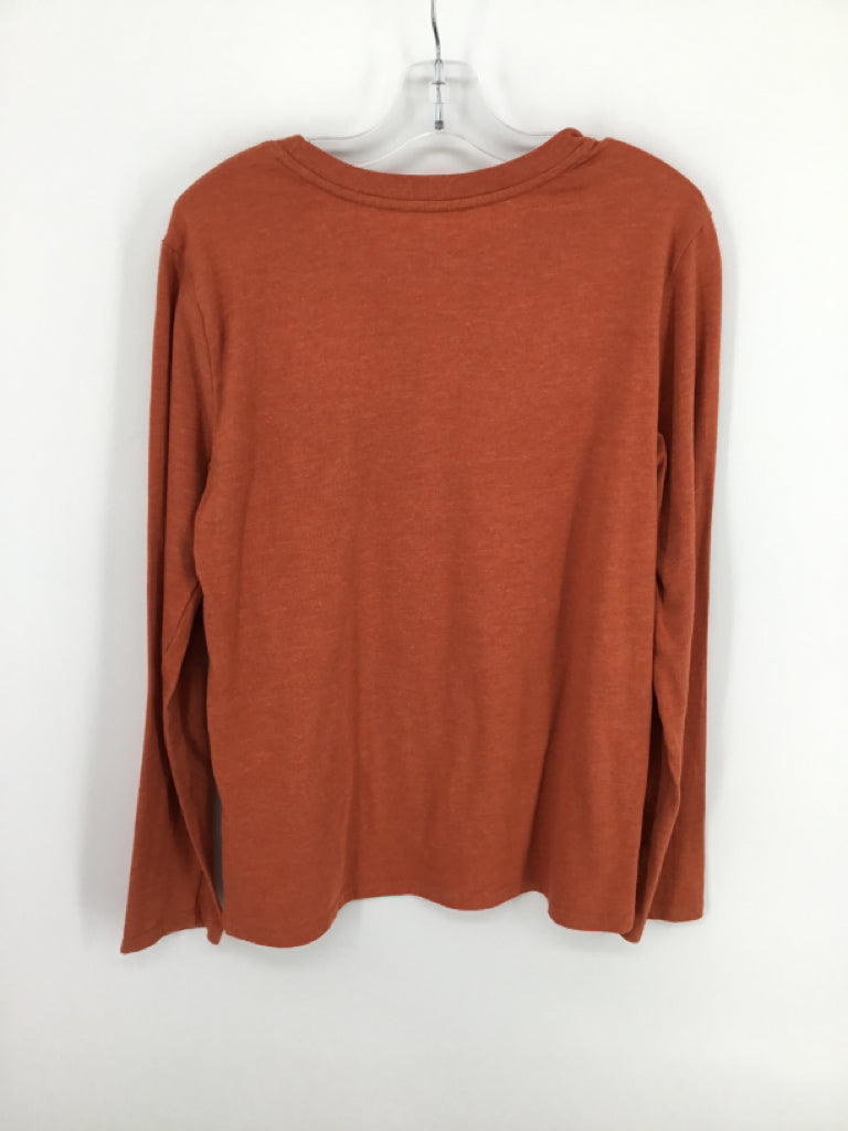 Cat & Jack Child Size 12 Orange Halloween T-Shirt