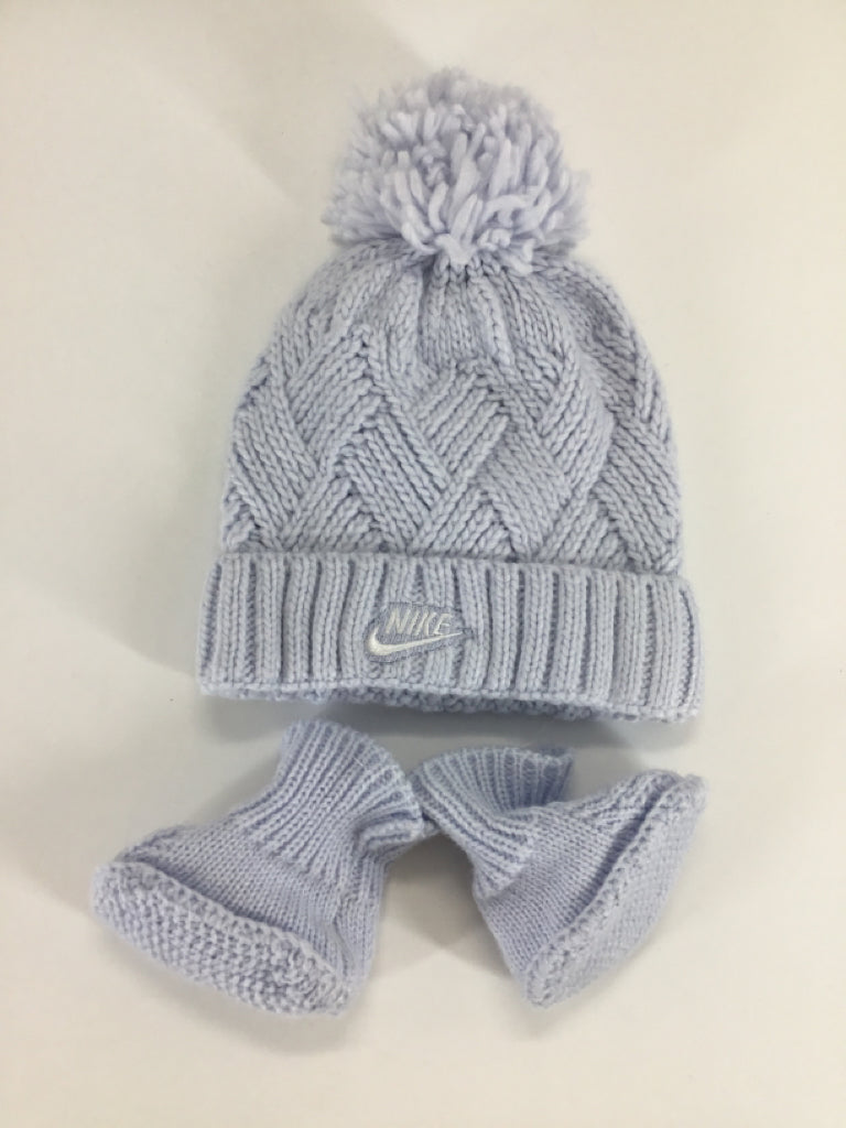 brandless Child Size 0-6 Months Blue Hats - girls