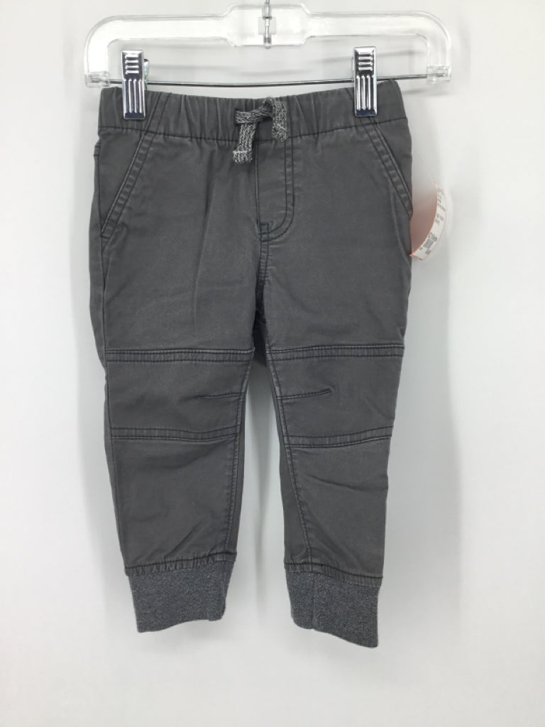Cat & Jack Child Size 18 Months Gray Solid Pants - boys