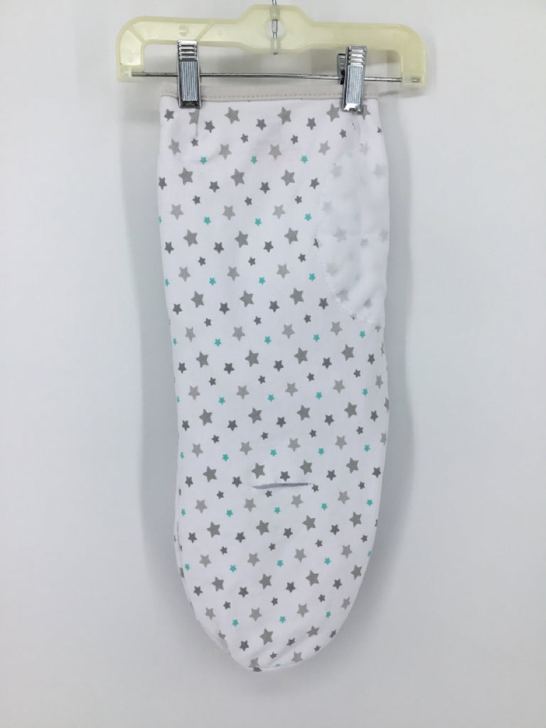 Swaddle Me Child Size S White Print Sleep Sacks & Swaddles