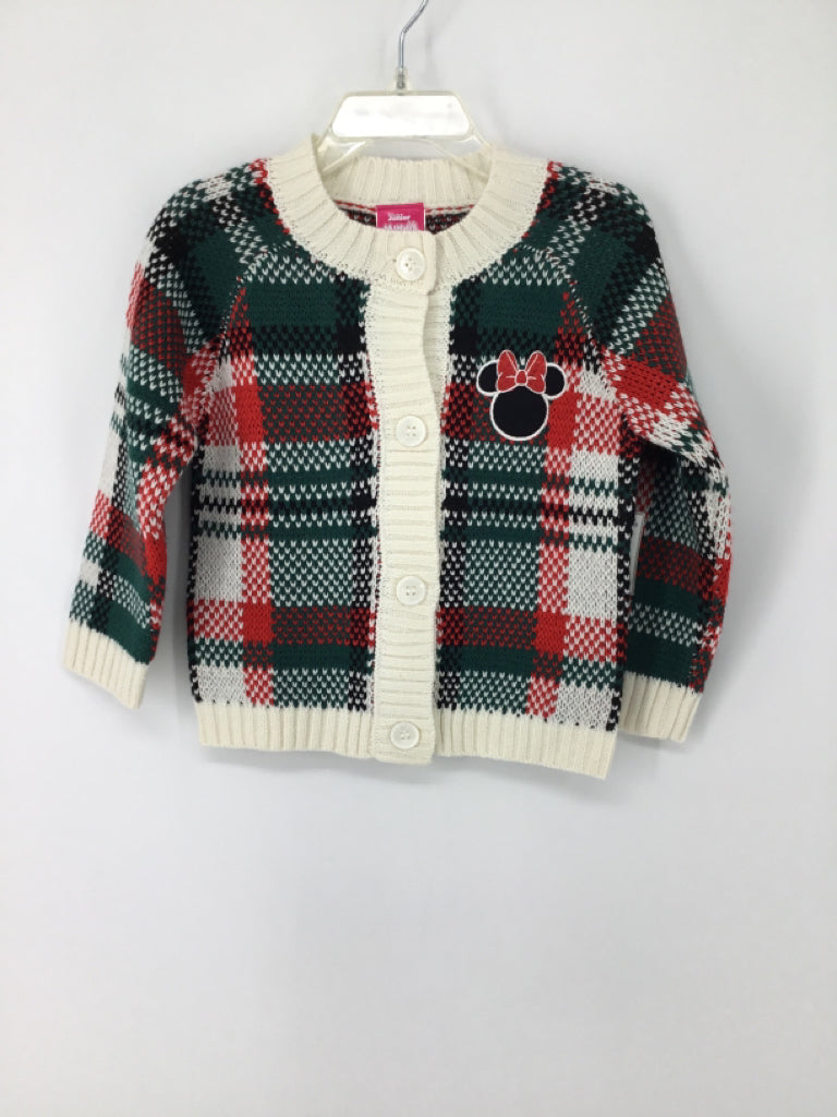 Disney Child Size 18 Months Green Sweater - girls