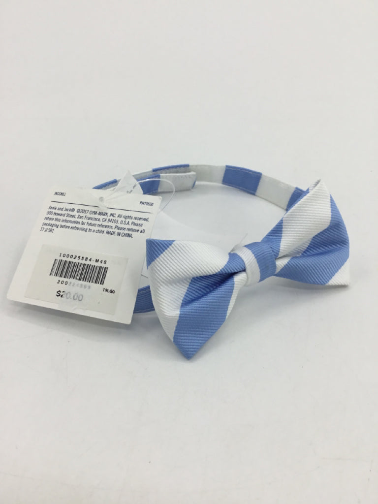 Janie and Jack Child Size 2 Toddler Blue Stripe Tie/Bowtie