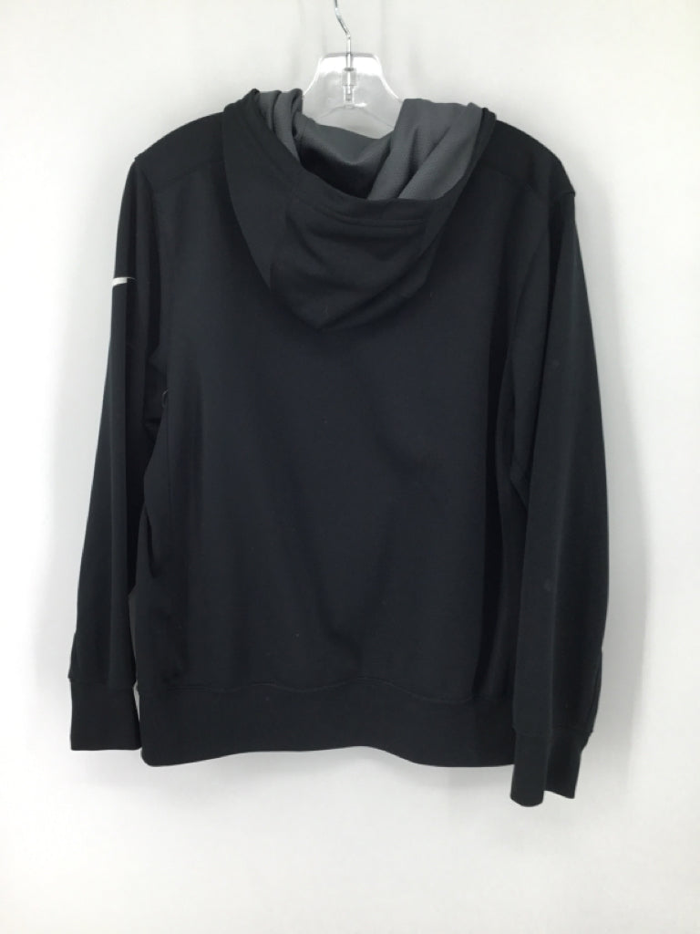 Nike Child Size 14 Black Solid Hoodie - boys