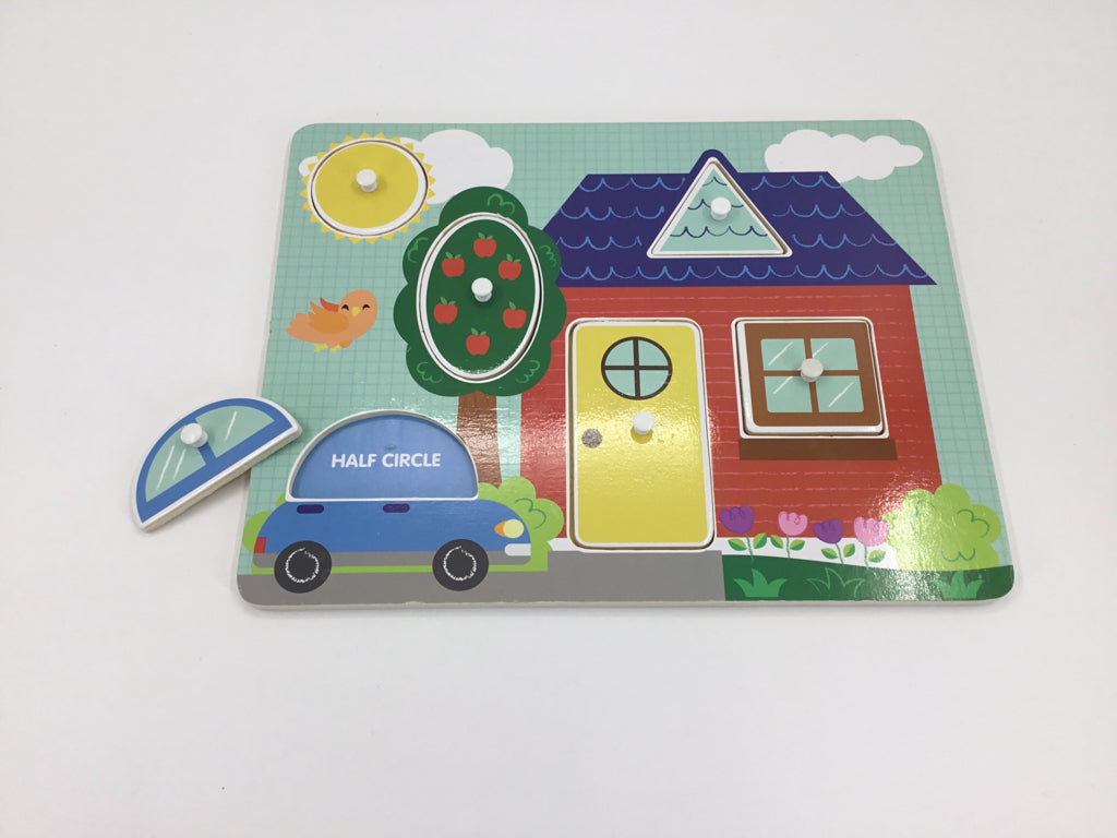 House Peg Puzzle