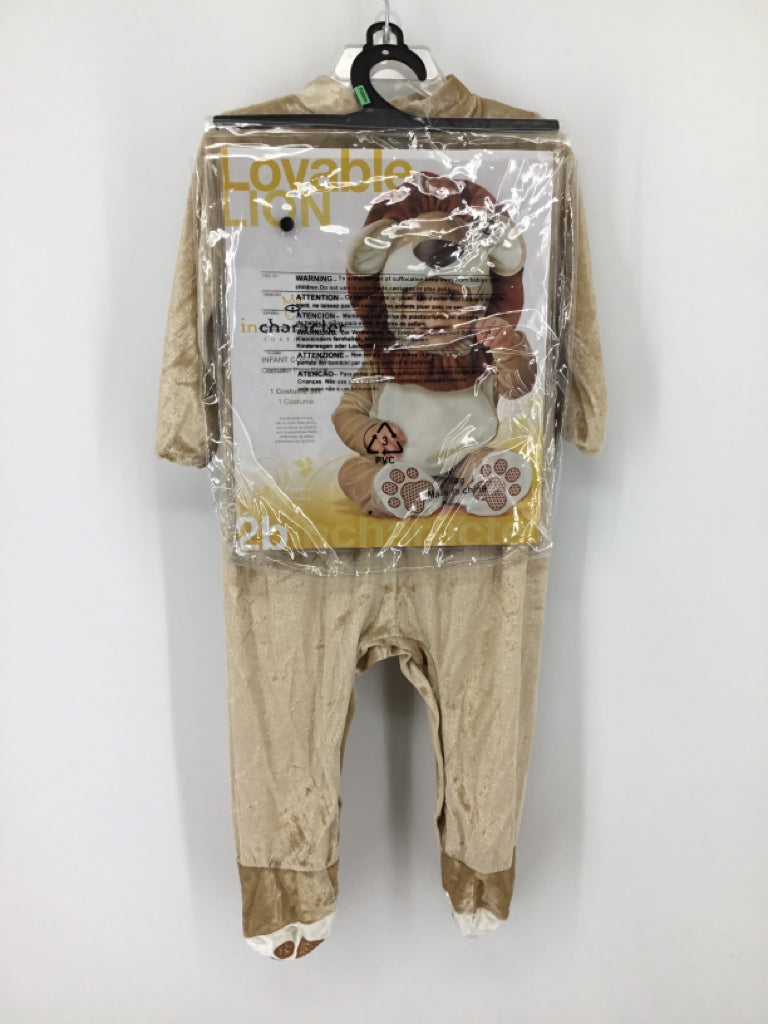In Character Child Size 6 Months Tan Loveable Lion Halloween Costume