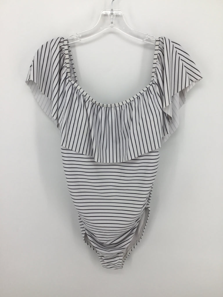 Pink Blush Size L Poly Blend Swimwear