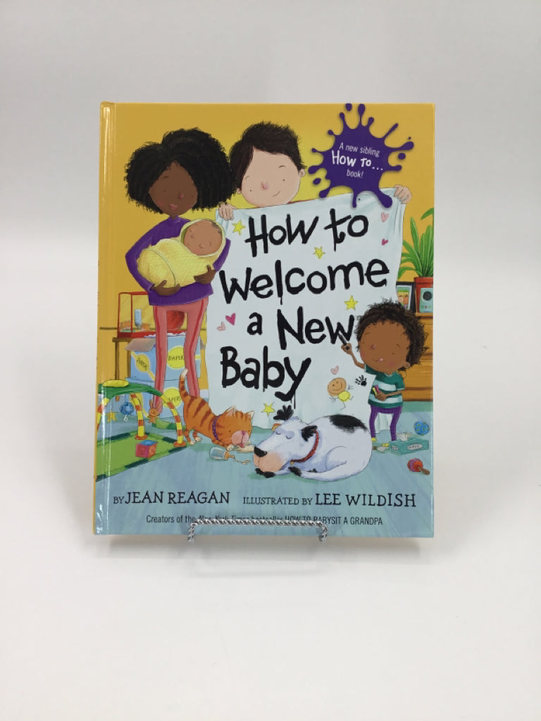 How to Welcome a New Baby Hardcover Book