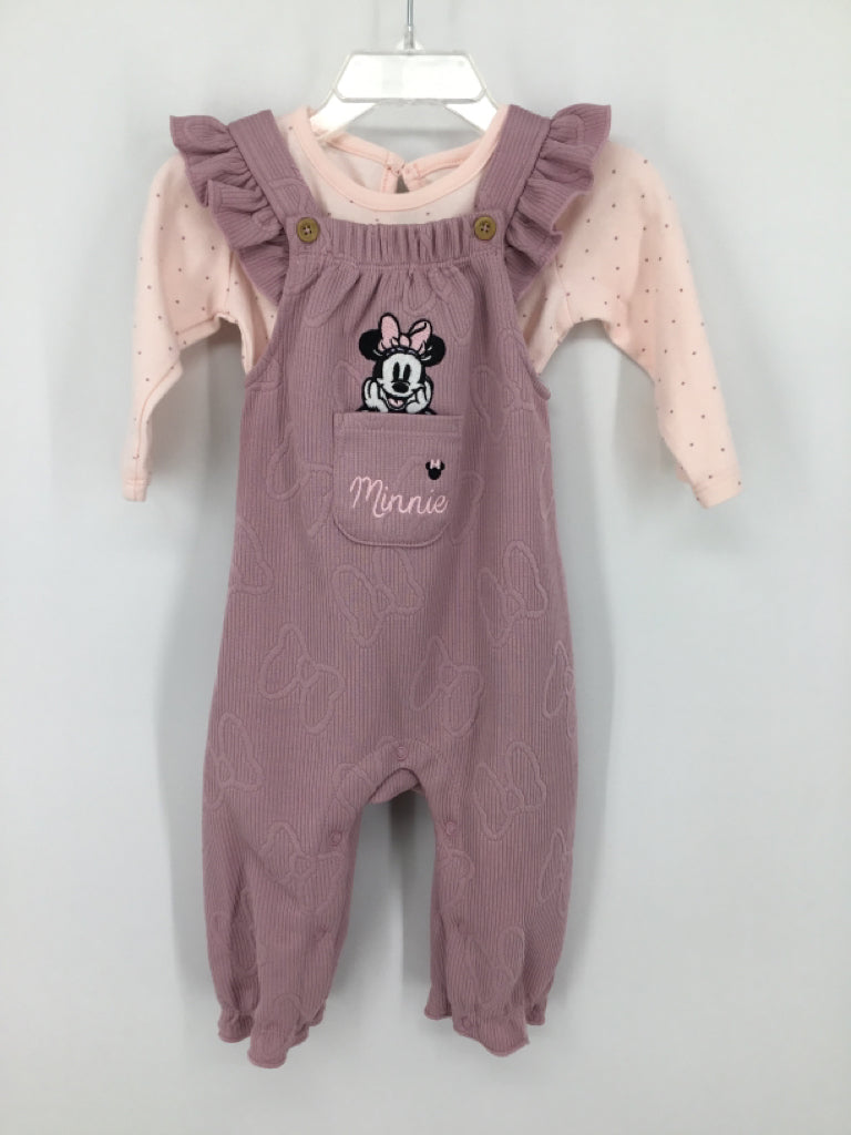 Disney Child Size 6-9 Months Purple Outfit - girls