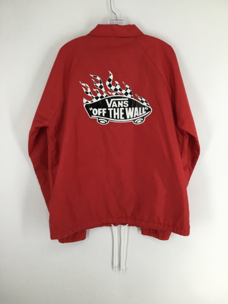 Vans Child Size 12 Red Solid Jacket - boys