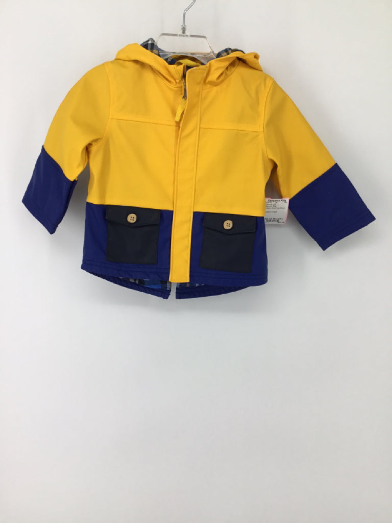 Genuine Kids Child Size 12 Months Yellow Raincoat - girls