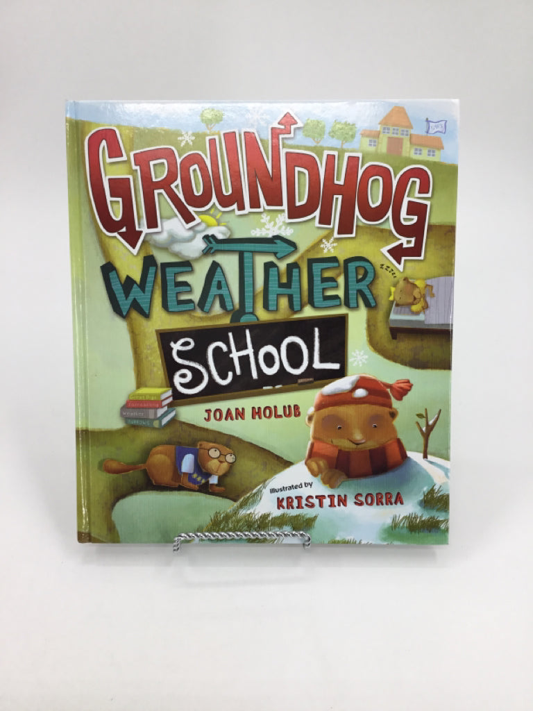 Groundhog Weather School Hardcover Book