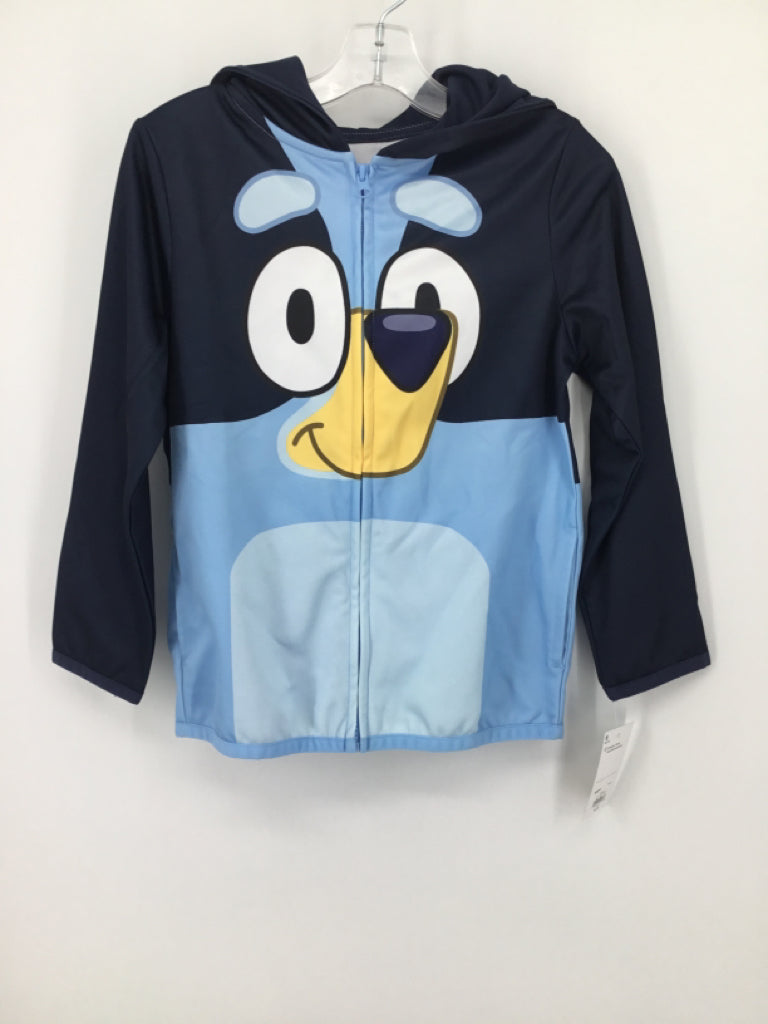 jumping beans + Bluey Child Size 6 Blue Character Hoodie - boys