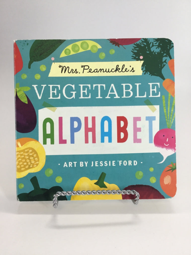 Mrs. Peanuckles's Vegetable Alphbet Board Book
