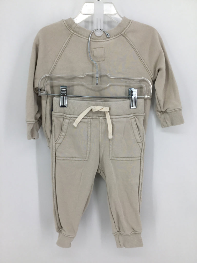 Baby Gap Child Size 12-18 Months Tan Solid Outfit - boys