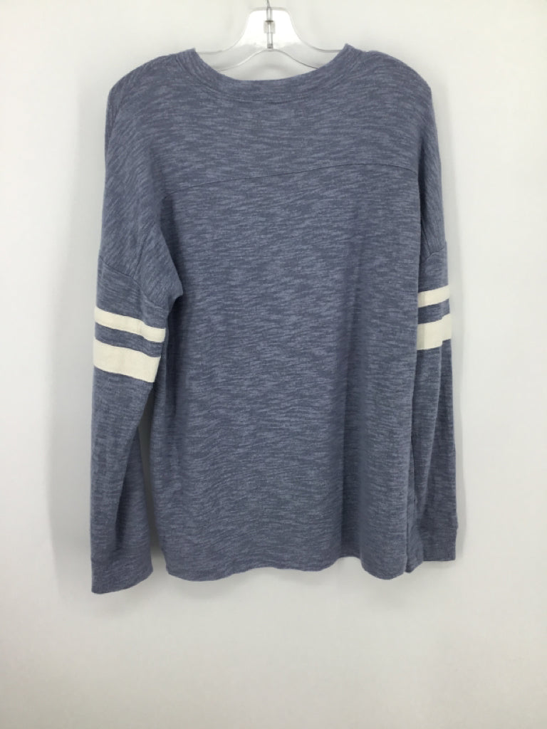 Rumi + Ryder Child Size 12 Blue Solid Shirt - boys
