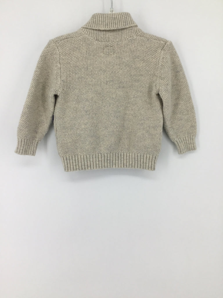 baby B'gosh Child Size 18 Months Gray Solid Sweater - boys