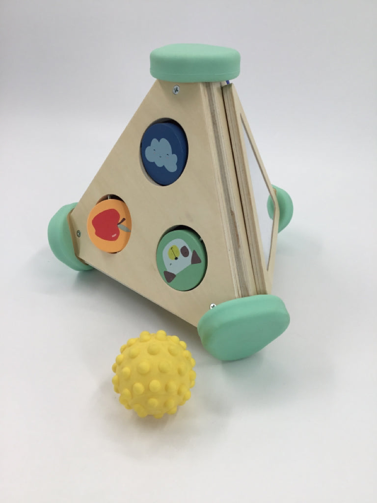 Kiwiw Co Panda Crate Activity Pyramid and Sensory Ball Set